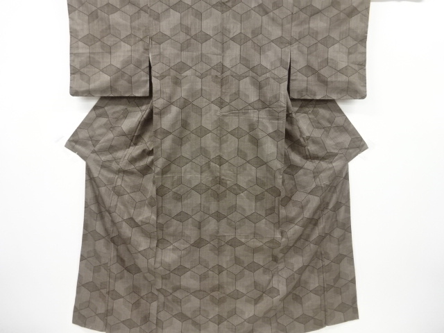 JAPANESE KIMONO / DORO OSHIMA TSUMUGI (5 maruki)